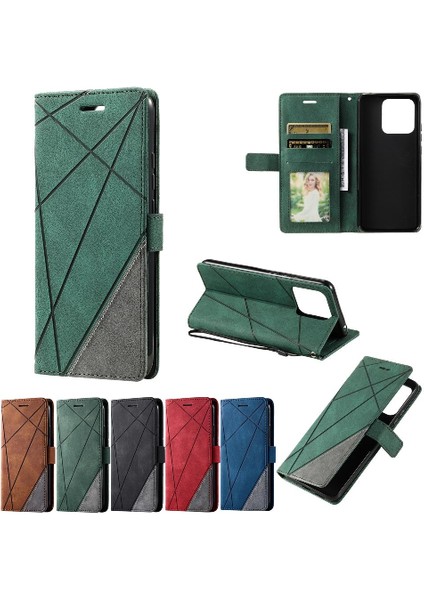 Xiaomi 13 Pro Pu Deri Darbeye Dayanıklı Kart Tutucu Kickstand Cüzdan (Yurt Dışından)