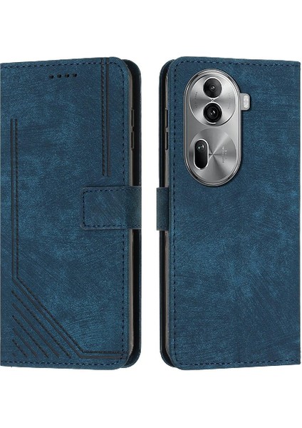 Oppo Oppo 11 Pro 5g Darbeye Kapak Çevirin Kart Ekleme Pu (Yurt Dışından)