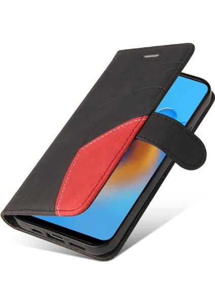 Kart Yuvası Standı ile Oppo A74 4g Için Kılıf Pu Deri Flip Folio Kılıf (Yurt Dışından) fırsatları