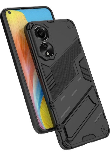Oppo A78 Kickstand Koruyucu Kapak Için Kılıf Sağlam Askeri (Yurt Dışından) fırsatları