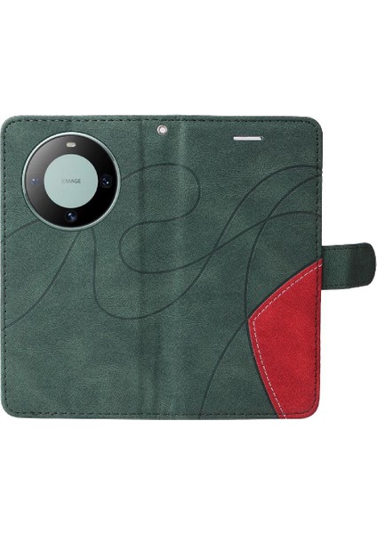 Kart Yuvası Standı ile Huawei Mate 60 Için Kılıf Pu Deri Flip Folio Kılıf (Yurt Dışından) indirimleri