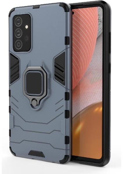 Samsung Galaxy A72 5g Askeri Damla Koruma 360 &deg; Dönen Halka (Yurt Dışından)