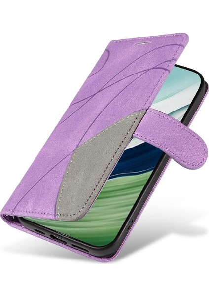 Colorful Shop Kart Yuvası Standı ile Huawei Mate 60 Için Kılıf Pu Deri Flip Folio Kılıf (Yurt Dışından)