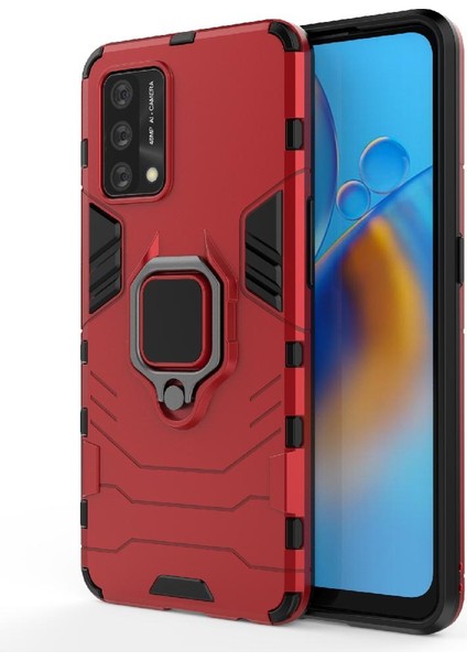Oppo A74 4g Kickstand Darbeye Kapak Askeri Damla Koruma Için Kılıf (Yurt Dışından) indirimleri