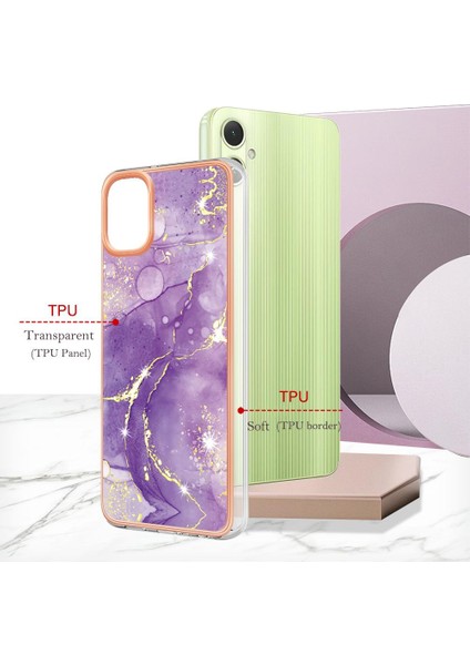 Samsung Galaxy A05 Yumuşak Tampon Ince Tpu Mermer Desen Koruma (Yurt Dışından) indirimleri