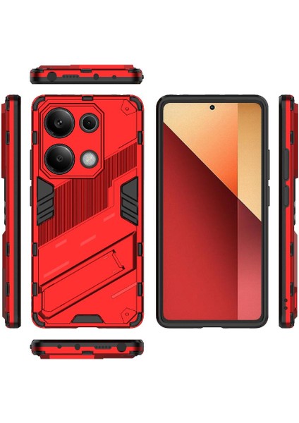 Colorful Shop Xiaomi Redmi Not 13 Pro 4g Kickstand Sağlam Askeri Koruyucu Kılıf (Yurt Dışından)