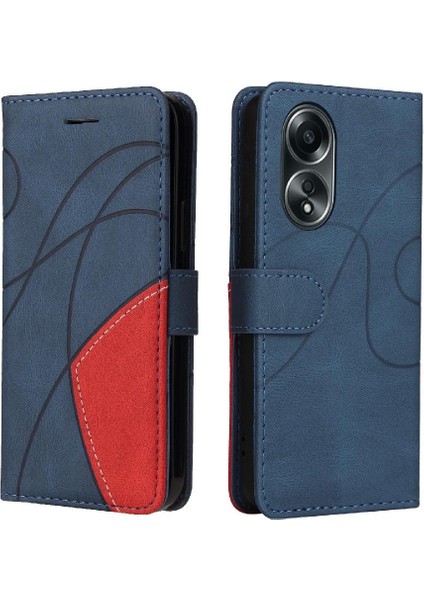 Colorful Shop Oppo With 4g Kickstand Koruyucu Pu Deri Flip Folio Kılıf Için Kılıf ile (Yurt Dışından)