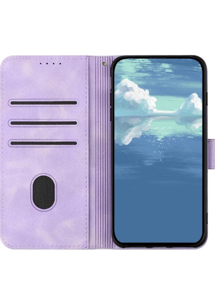 Colorful Shop Samsung Galaxy A35 Flip Cüzdan Manyetik Kapak Pu Deri ile (Yurt Dışından)