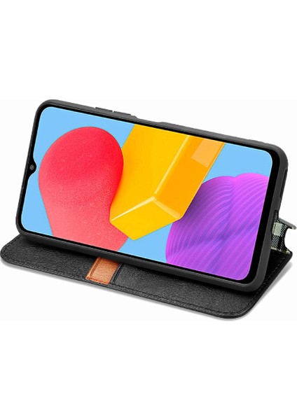 Samsung Galaxy M13 4g Zarif Iş Deri Kılıf Kapak Çevirin (Yurt Dışından) fırsatları