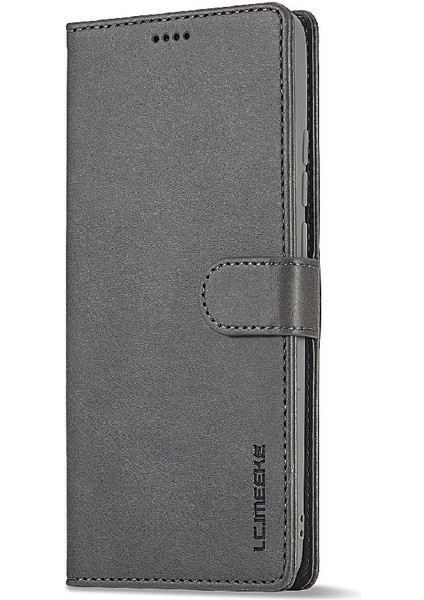 Xiaomi Redmi Not 13 Için Kılıf 5g Buzağı Doku Yatay Çevir Deri Kılıf (Yurt Dışından)