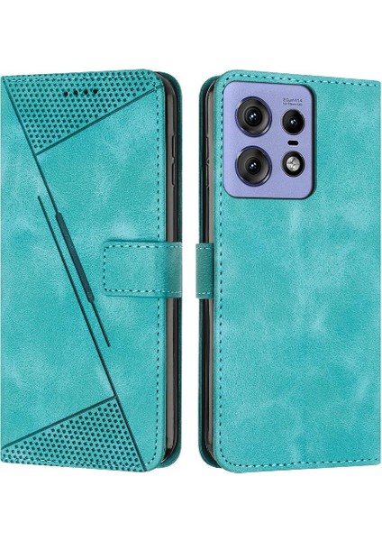 Motorola Moto Kenar 50 Pro Pu Deri Yan Toka Darbeye Dayanıklı (Yurt Dışından)