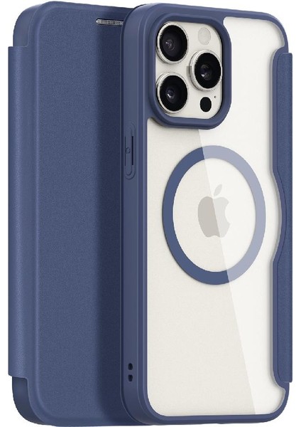 Rfıd Engelleme Kart Yuvası Pu Kapak ile IPhone 15 Pro Max Için Duducase Durumda (Yurt Dışından)