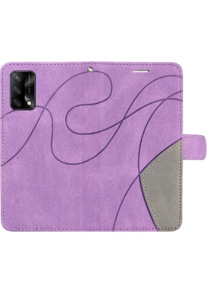 Kart Yuvası Standı ile Oppo A74 4g Için Kılıf Pu Deri Flip Folio Kılıf (Yurt Dışından) indirimleri
