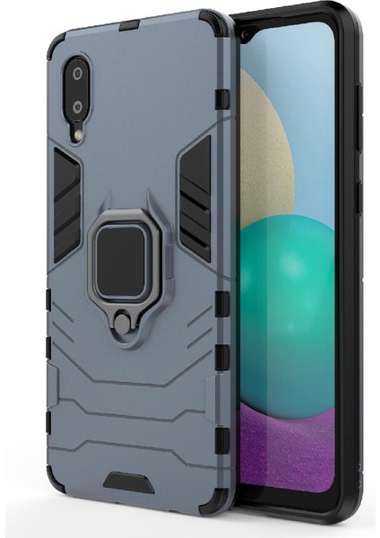 Samsung Galaxy A02 Kickstand Askeri Damla Koruma Halkası Kapağı Için Kılıf (Yurt Dışından) indirimleri