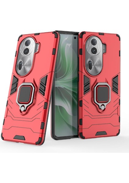 Oppo Oppo 11 Pro 5g Askeri Damla Koruma Için Kılıf 360 &deg; Dönen Halka (Yurt Dışından)