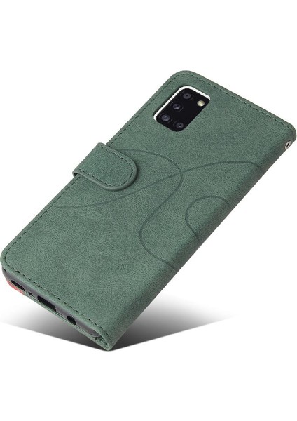 Samsung Galaxy Kickstand Kickstand Koruyucu Iki Renkli Dikiş Pu (Yurt Dışından) fiyatları