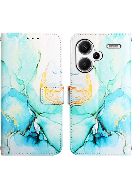 Xiaomi Redmi Not 13 Pro Artı 5g Cüzdan Kickstand Mermer Desen (Yurt Dışından)