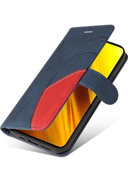 Xiaomi Poco X3/x3 Pro/x3 Nfc Kickstand Koruyucu Pu Deri Flip Case (Yurt Dışından)