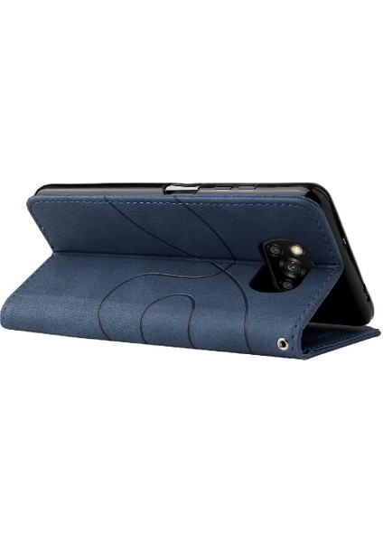 Xiaomi Poco X3/x3 Pro/x3 Nfc Kickstand Koruyucu Pu Deri Flip Case (Yurt Dışından)