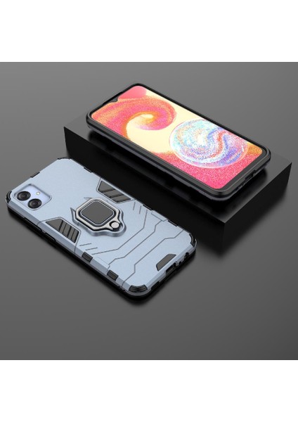 Samsung Galaxy A04E 4g Darbeye Kapak Kickstand 360 &deg; Dönen (Yurt Dışından)