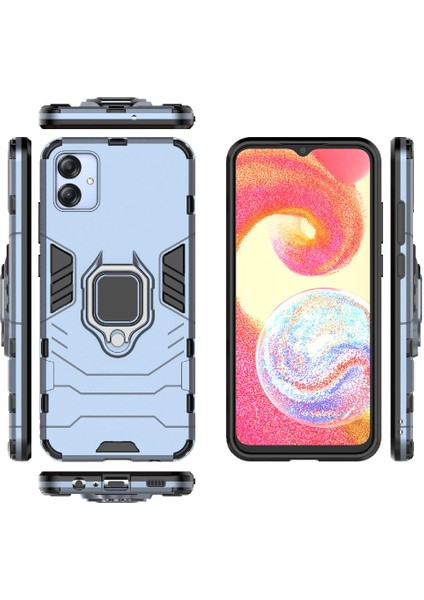 Samsung Galaxy A04E 4g Darbeye Kapak Kickstand 360 &deg; Dönen (Yurt Dışından)