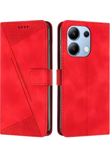 Xiaomi Redmi Için Not 13 4g Pu Deri Yan Toka Tam Koruma (Yurt Dışından)
