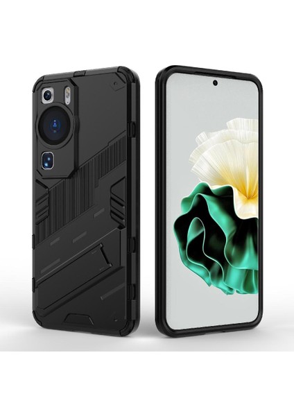 Colorful Shop Huawei P60 Kickstand Sağlam Askeri Koruyucu Kapak Için Kılıf (Yurt Dışından)