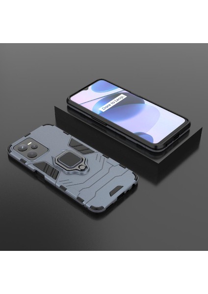 Realme C35 Darbeye Kapak Askeri Damla Koruma Kickstand Için Kılıf (Yurt Dışından) fiyatları