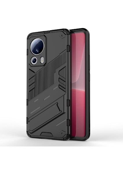 Xiaomi 13 Lite 5g Kickstand Koruyucu Kapak Sağlam Askeri (Yurt Dışından)