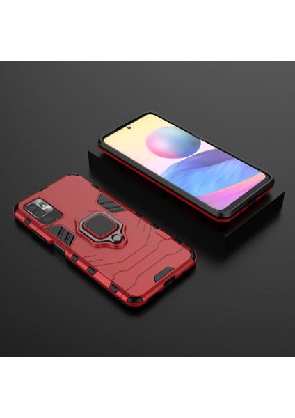 Xiaomi Redmi Not 10 5g Için Kılıf 360 &deg; Dönen Halka Kickstand Askeri Damla (Yurt Dışından) fiyatları
