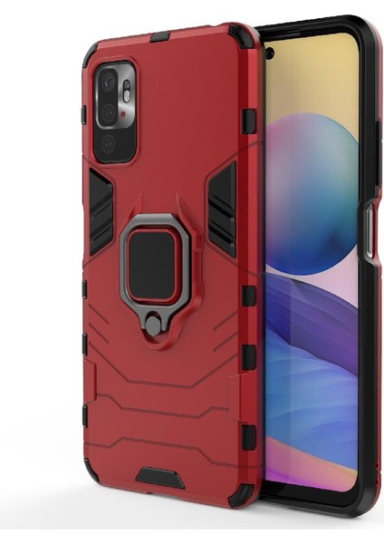 Xiaomi Redmi Not 10 5g Için Kılıf 360 &deg; Dönen Halka Kickstand Askeri Damla (Yurt Dışından) indirimleri