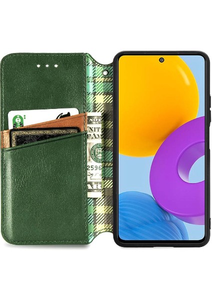 Samsung Galaxy M52 5g Flip Kapak Moda Tasarımı Zarif Deri (Yurt Dışından) modelleri