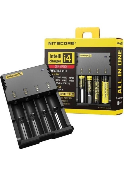 Pet Comfort Nitecore New I4 Intellicharger Li Ion Pil Şarj Aleti