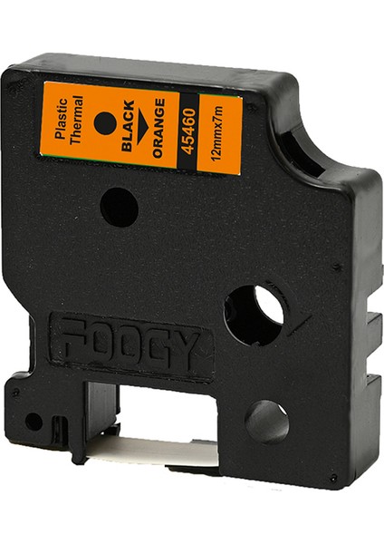 Dymo D1 Muadili Etiket Plastik Turuncu 12 mm x 7 mt fiyatları