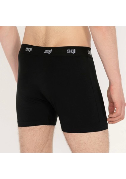 Outfit Erkek Siyah Boxer