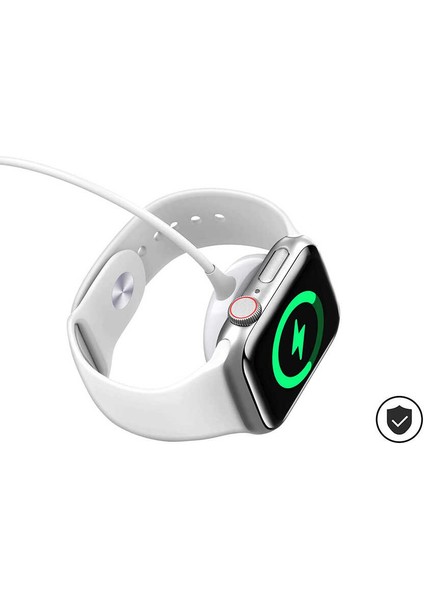 Akıllı Saat Wireless To Lightning Type-C Şarj Kablosu 1.2m