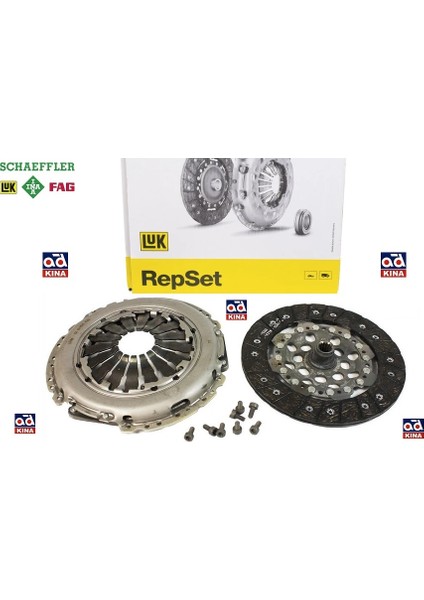 Debriyaj Seti 622314609 Corsa-D Combo-D Merıva Tıgra Z13DTJ A13DTC 55565842 Gold