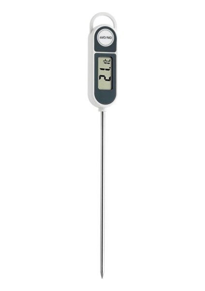 Dostmann Paslanmaz Çelik Saplamalı Cep Tipi Dijital Mutfak Yemek Termometresi-50 C°+ 300 C° TM832.1064.10 (Yurt Dışından)