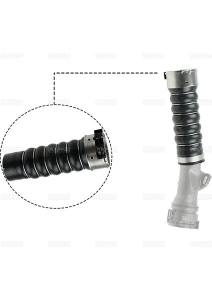 Turbo Hortumu 12454 Clıo-Iıı (09-) 1.5 Dcı K9K (144606173R) 144606173R Gold