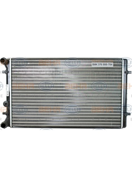 Golf 4-Iv (97-) Bora (98-) 1.6 1.8 1.9 Tdı (Klimalı) Radyatör 1J0121253AD 5550888423323A Gold