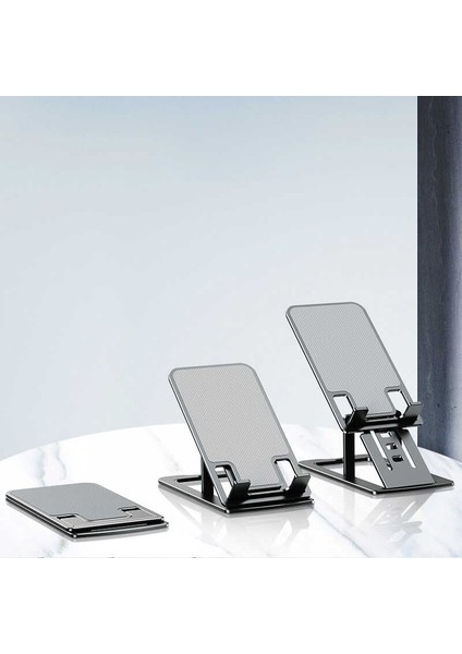 H8 Orjinal Tablet Telefon Standı, Gri