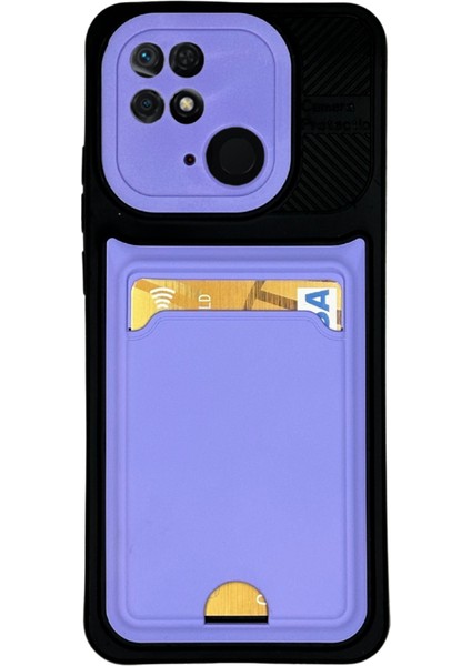 Xiaomi Redmi 9c Tlp Kartlıklı Silikon Kılıf