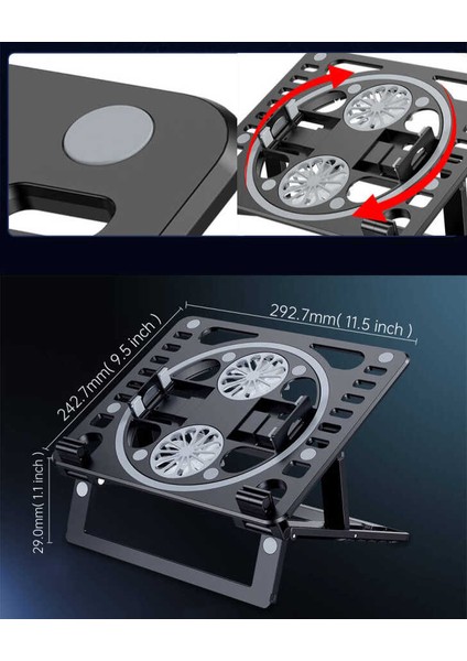 Hz-01 Soğutucu Fanlı Laptop Standı fiyatları