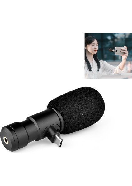 Yangu MIC06-C Cep Telefonu Kayıt Mikrofonu (Yurt Dışından)