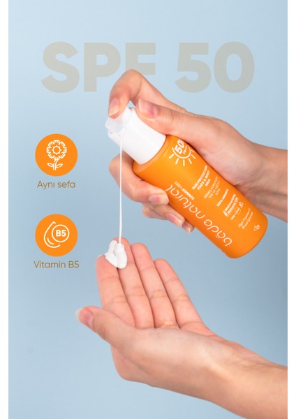 50 Spf Güneş Koruyucu Yüz ve Vücut Sütü 100 ml