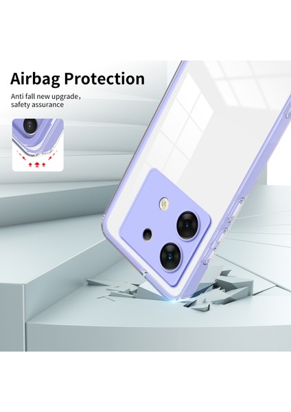 Infinix Zero 30 Için Tpu + Pc Telefon Kılıfı (Yurt Dışından)