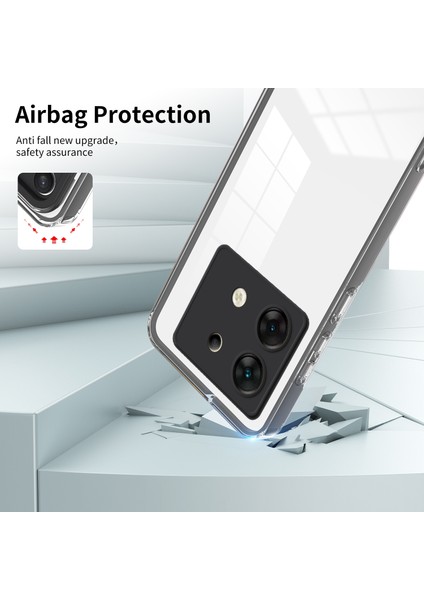 Infinix Zero 30 Için Tpu + Pc Telefon Kılıfı (Yurt Dışından)