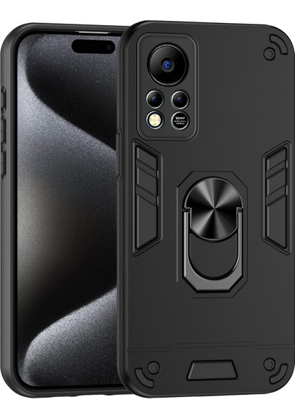 Infinix Hot 11S Nfc Için Halka Tutucu Telefon Kılıfı (Yurt Dışından)