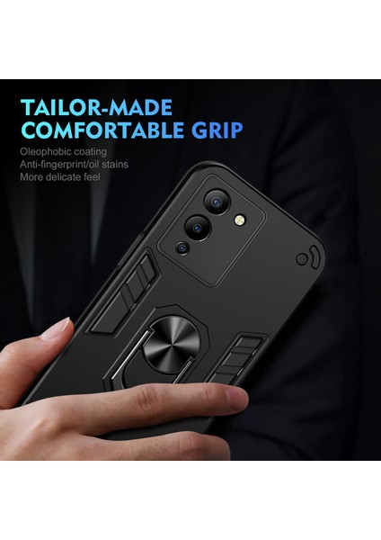 Infinix Note 12 G96 Için Halka Tutucu Telefon Kılıfı (Yurt Dışından)