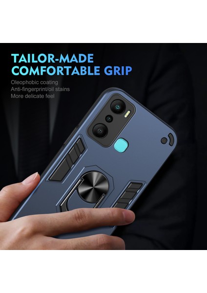 Infinix Hot 20I Için Halkalı Telefon Kılıfı (Yurt Dışından)
